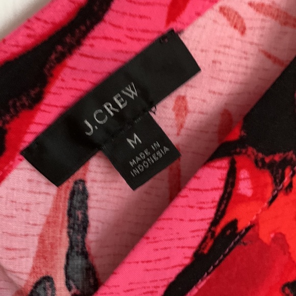 J Crew tropics print top size M - Picture 3 of 5